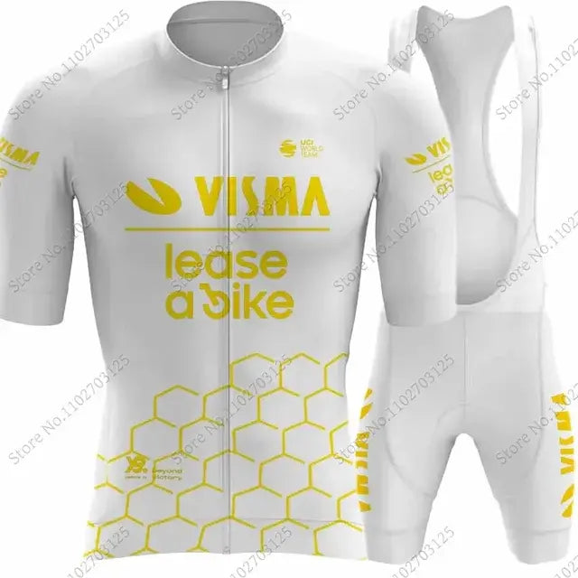 Visma Lease A Bike Jersey 2024 Cycling Set