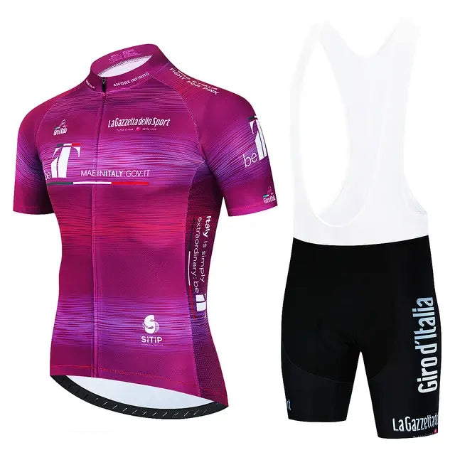 Tour De Giro D'ITALIA Cycling jersey Sets Cycling Clothing