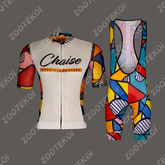 New Men's Chaise Fashion Summer Pro Team Cycling Jersey