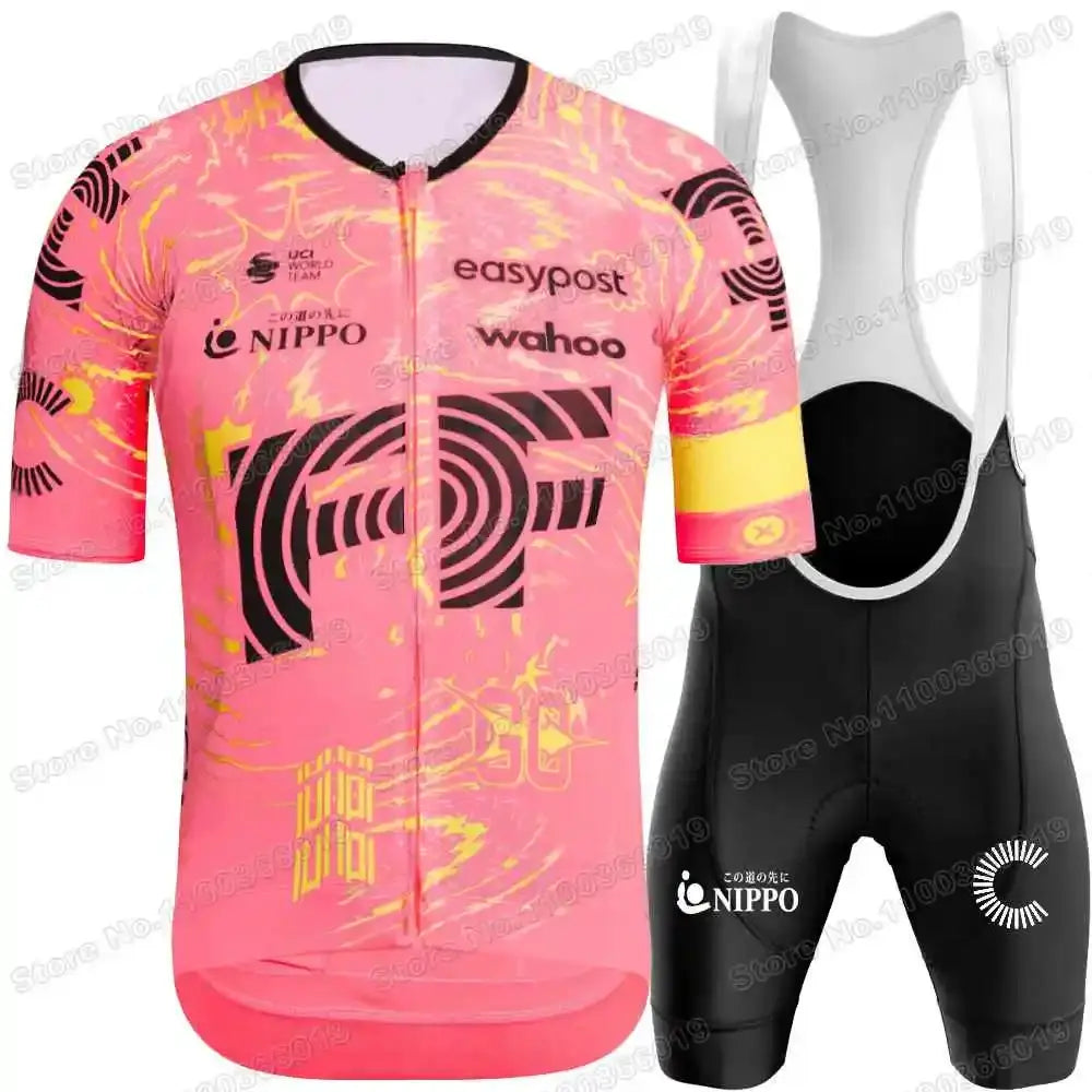 2024 Pink NIPPO Cycling Jersey